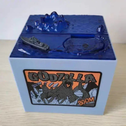 Bank Godzilla Money Box for Kids - Family Decoration Birthday Gift