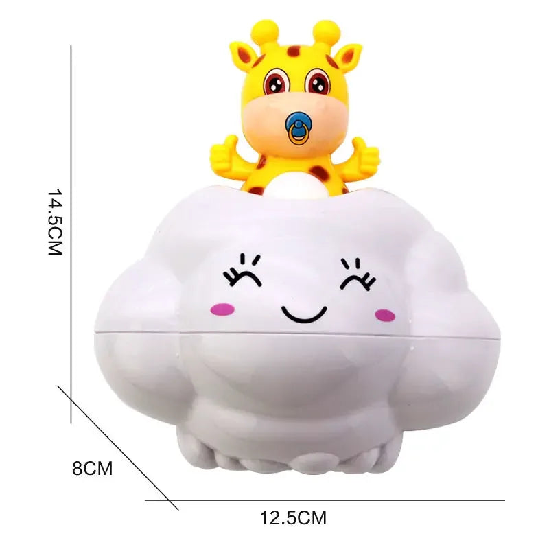 Baby Bath Toy Spraying Clouds - Cute Swimming Shower Device for Kids