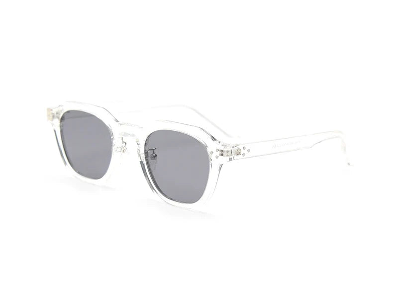 Style Korean Retro Sunglasses for Women TR90 Polygon Polarized UV400 Green Brown 2025 Summer