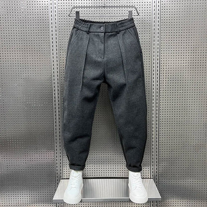 Elegant Mottled Men's Pants, Premium Fabric, Modern Fit, Versatile Style for Casual and Formal Wear-1