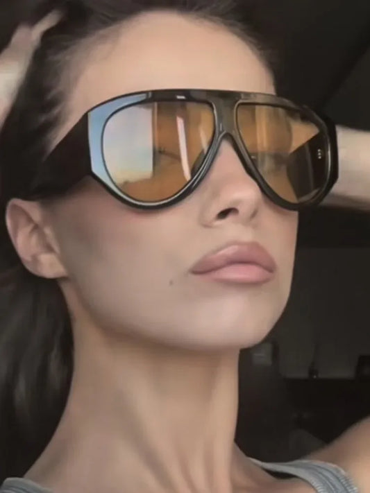 Oversized Sunglasses Hip Hop Shades Unisex Designer Eyewear UV400 Protection Fall 2026 Trend