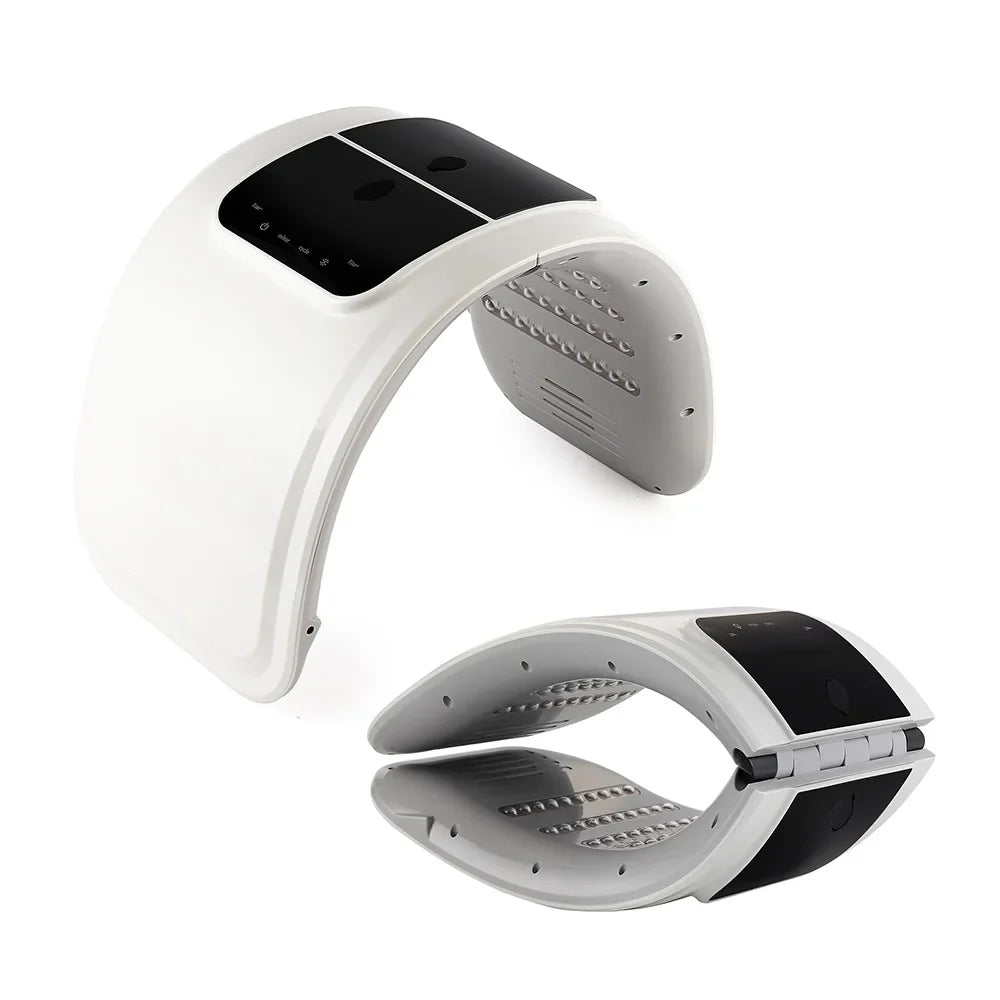 7-Color LED Photon Face Mask & Nano Spray Machine - Skin Rejuvenation Anti-Aging Household Therapy