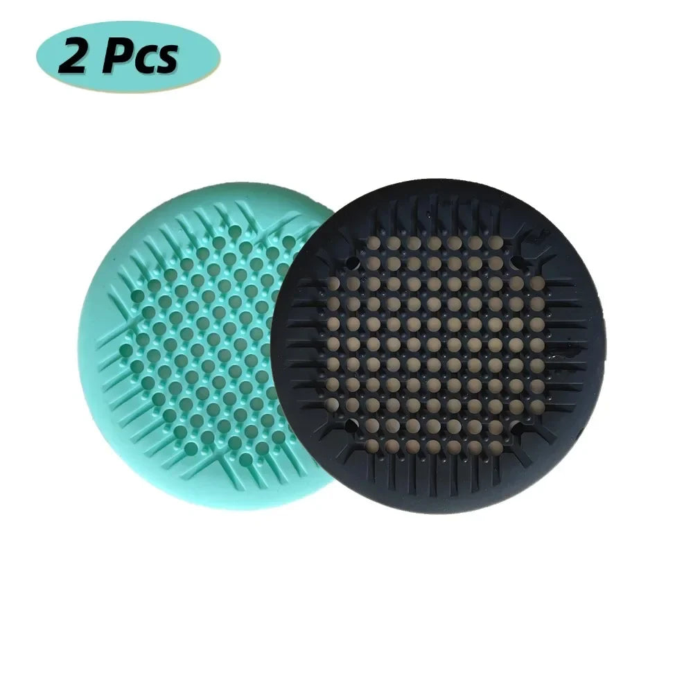 Shower Drain Hair Catcher Silicone Drain Cover - Suction Cup Bath Tub Strainer, Fall 2026 Household Refresh Gift Idea
