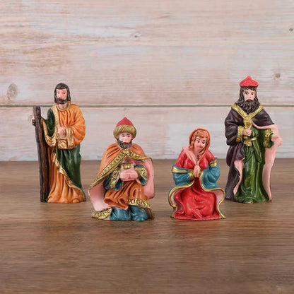Nativity Figurines Kit 10 Piece Christmas Timeless Nativity Scene Decor Holiday 2025 Gift Idea