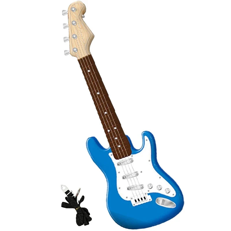 4-String Motor-Driven Guitar Toy for Kids - Travel-Friendly Musical Instrument, Great Gift for Young Musicians