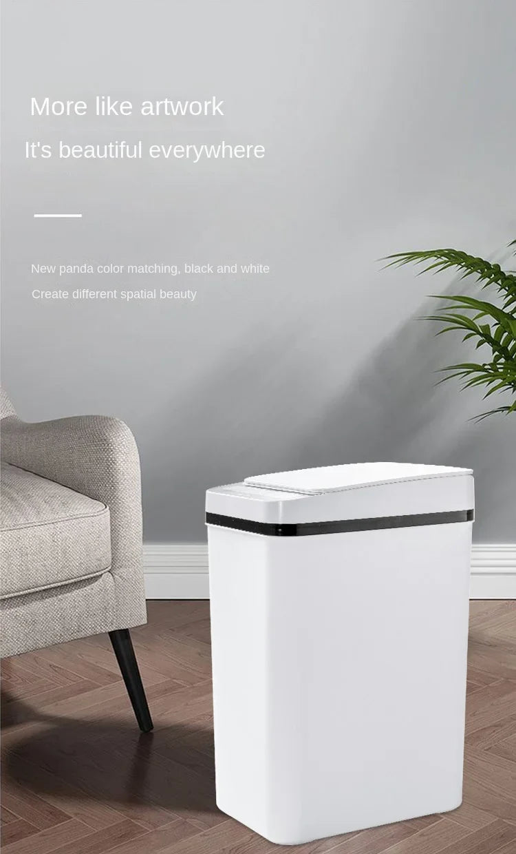 Trash Smart Can Automatic Sensor Bin Touchless Odor Control