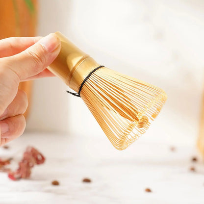 Matcha Bamboo Whisk Starter Kit Ceremonial Tea Eco Gift