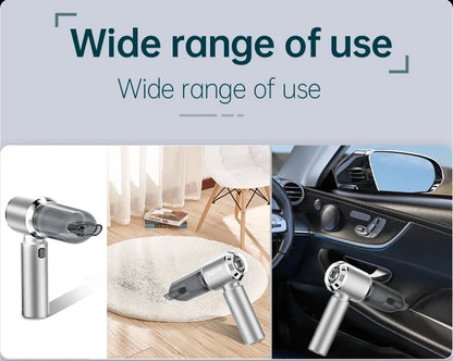 Car Vacuum Cleaner Cordless Mini Hand-Held Strong 6000mAh