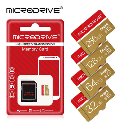 MicroSD MicroDrive Card Class 10 UHS-I U3 Memory Card High Speed TF Card