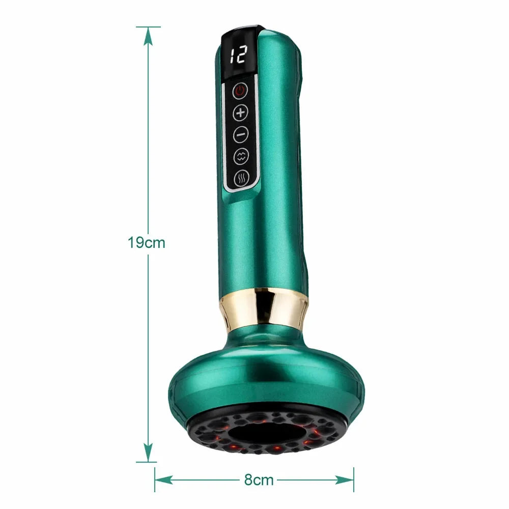 Motor-Driven Cupping Massager Multi Speed Vacuum Therapy With Infrared Heating Travel-Friendly Spring 2026 Wellness Trend
