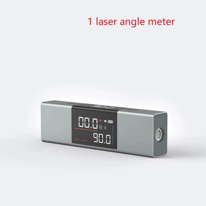 Laser Protractor Digital Inclinometer 2-in-1 Laser Level Ruler Fall 2025 Battery-Powered Type C 0.5 Degree Accuracy DIY Use