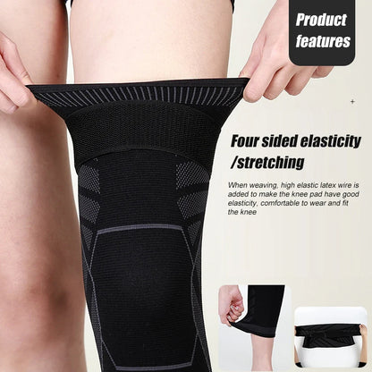 Pair 2026 – Full Leg Compression Sleeve Long Knee Support for Cycling Hiking Basketball