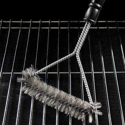 Kit of 2, 2026 – Stainless Steel BBQ Grill Brush Non-Stick Cleaning Device Heat Resistant