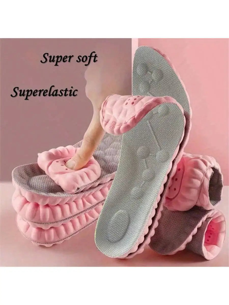 Insoles2025 Edition Women Cloud Ultrasoft Breathable Deodorizing Shock Absorbing Non Slip For Running And Standing Comfort Fall