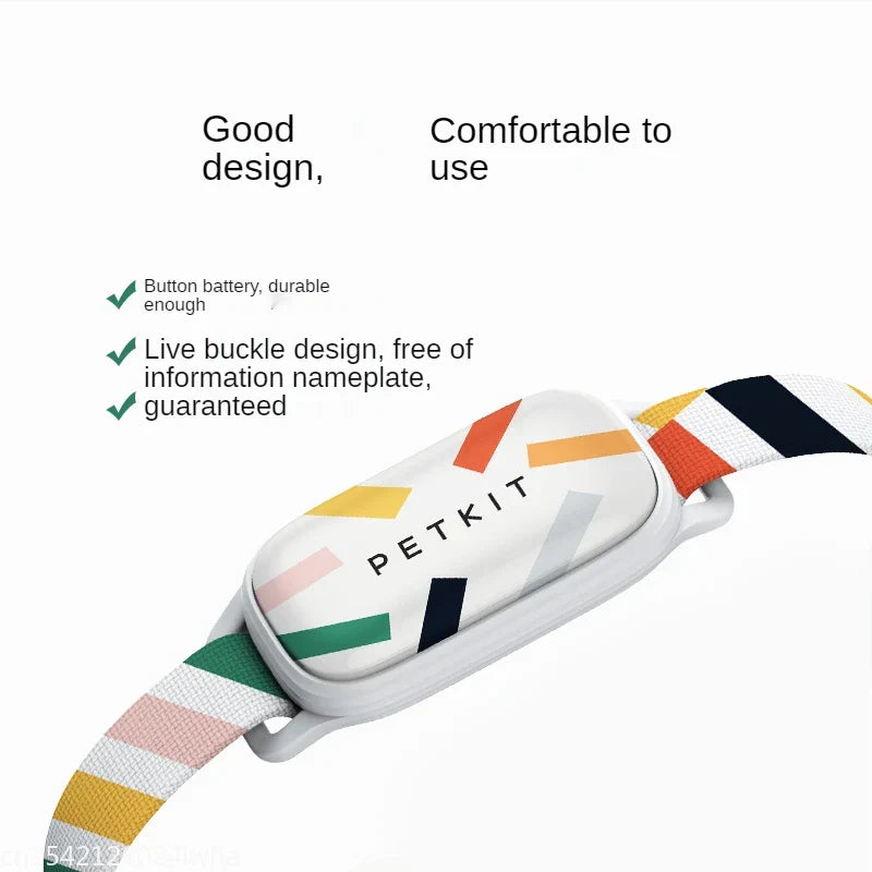 Smart Pet Collar Flexible Plush Nylon Personalized Dog Cat Collar App Enabled Fall 2025 Water-Resistant ID Tag