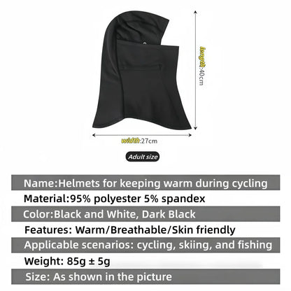 Graffiti Balaclava Print Face Mask Thermal Headwear for Winter Essentials 2026 Outdoor Cycling Warm