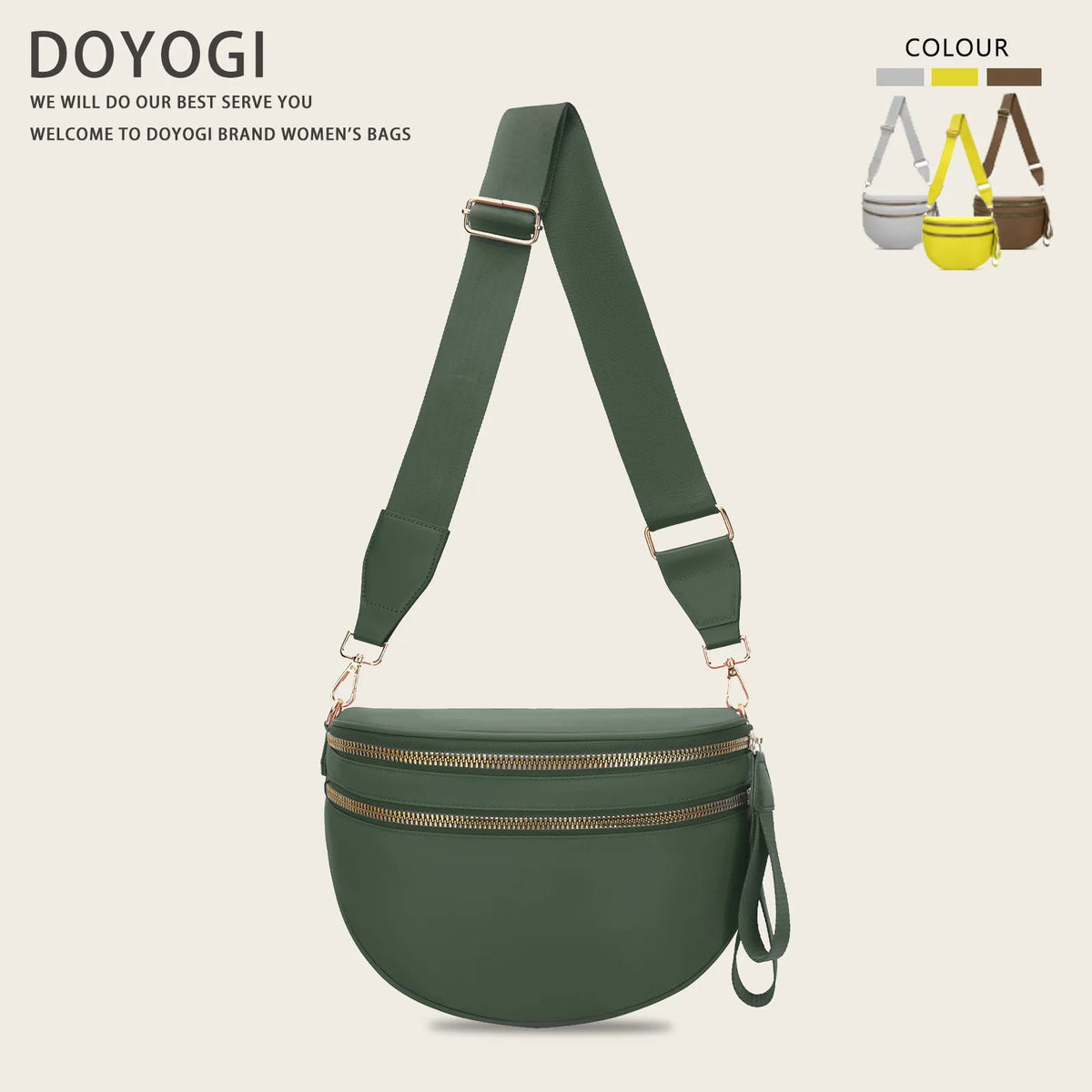 checkered nylon, box shape, travel and daily use – Multi-Use unisex crossbody bum bag