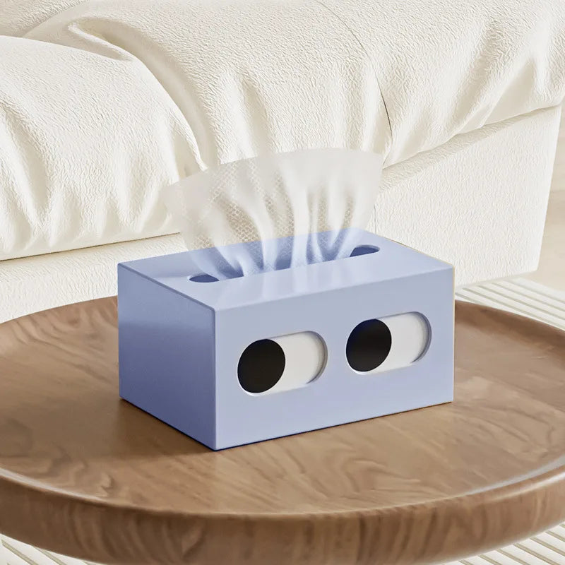 Contemporary Paper Storage Box For Table Decor, Summer 2026 Gift Idea – Tissue Box Red Organizer