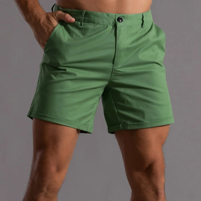 Breathable Surf Fast Drying Casual Shorts with Pockets - Loose Straight Fit for Men