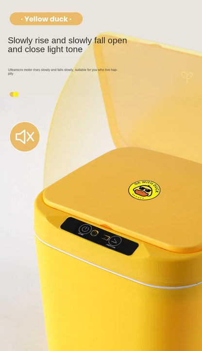 Sensor Trash Can Automatic Waste Bin Household 2025 Hands Free