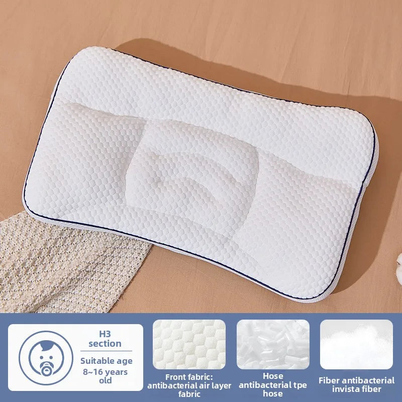 All-Season Cotton Sleeping Pillow for Toddlers & Kindergarten Kids – Baby Neck Support Pillow