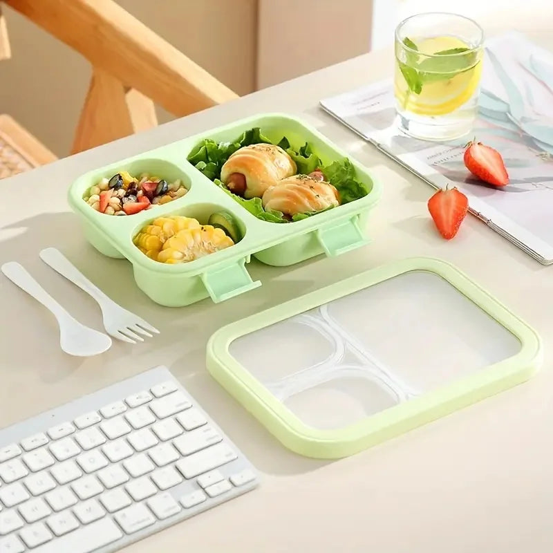 Bento2026 Edition Box Leakproof Lunch Box, Stackable Design With Carry Handles, Back To School