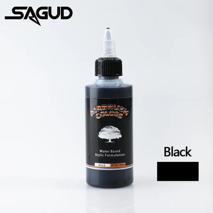 Airbrush2026 Edition Acrylic Paint Matte Inks Water Based Simple to Clean 32 Color Kit 100ml Bottles For Model Hobby TikTok Viral Craft Trend
