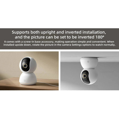 Smart Household Security Camera 2K PTZ 3MP Night Vision AI