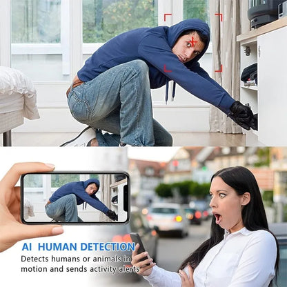 5G Mini Cordless Camera 1080P HD Covert Household Security