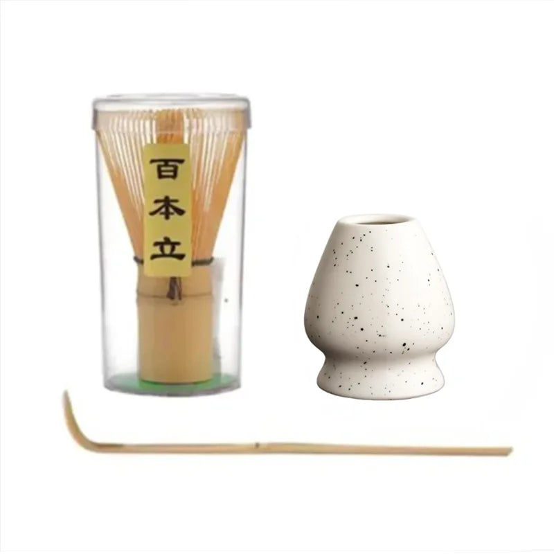 Matcha Whisk Bamboo Chasen Tea Kit Tea Ceremony Essentials Fall 2025 Creates Creamy Froth Eco Friendly Gift