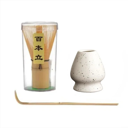 Matcha Whisk Bamboo Chasen Tea Kit Tea Ceremony Essentials Fall 2025 Creates Creamy Froth Eco Friendly Gift