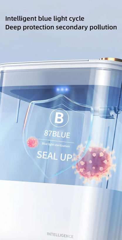 Smart Sensor Trash Can 20L Type C Battery-Powered Bathroom