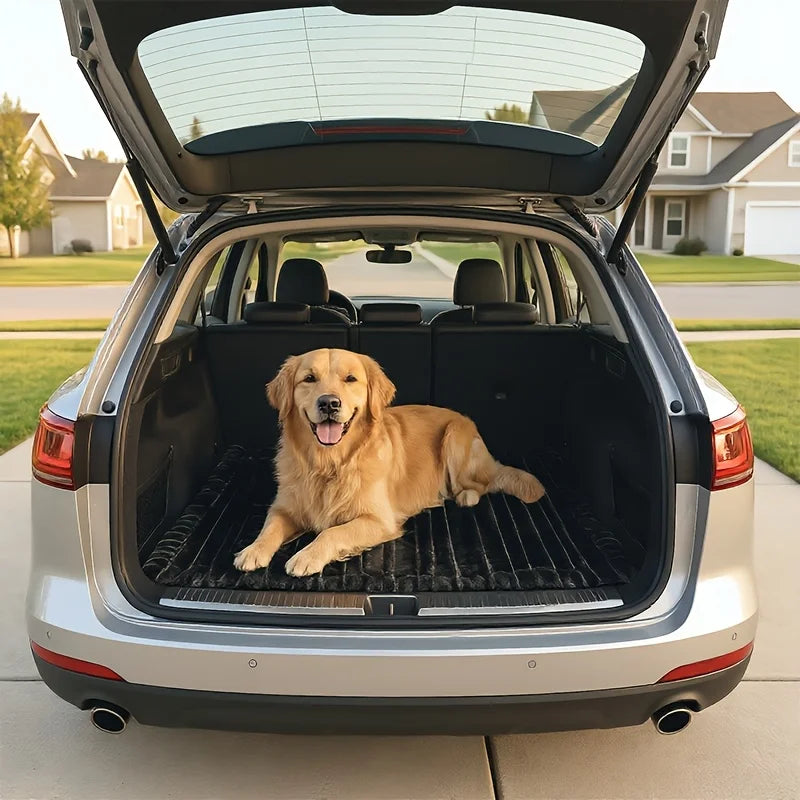 Dog Car Seat Cover Polyester Sturdy Car Seat Protector Pad - Anti Dirty, Simple Install, Fall 2026 Travel Essential