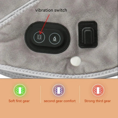 Pain Relief 2026 – Neck Shoulder Heating Massager Infrared Vibration Therapy Pad