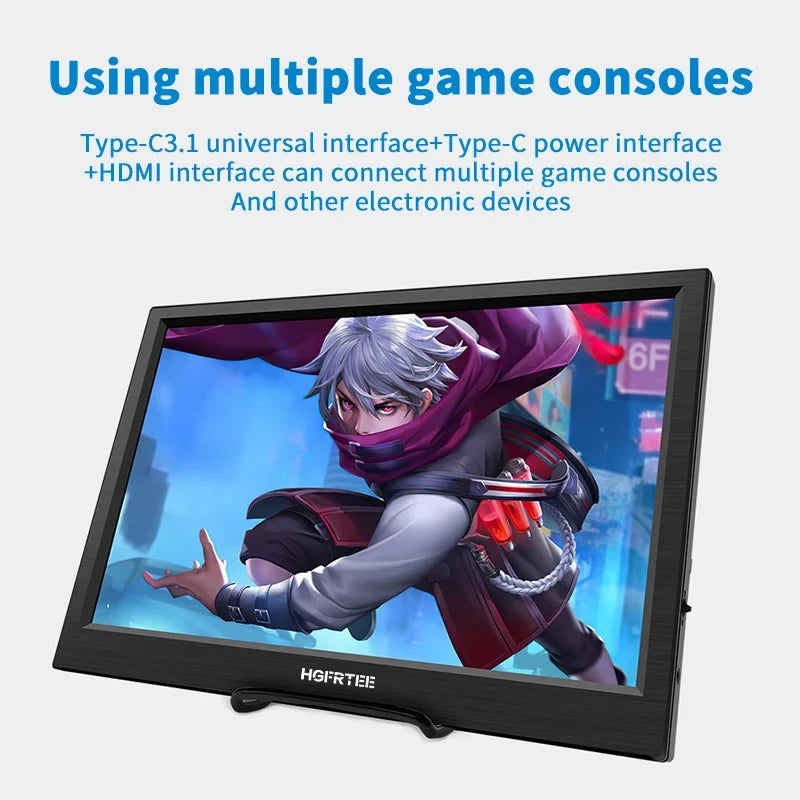 Travel-Friendly Monitor 11.6 Inch HDMI Gaming Second Screen