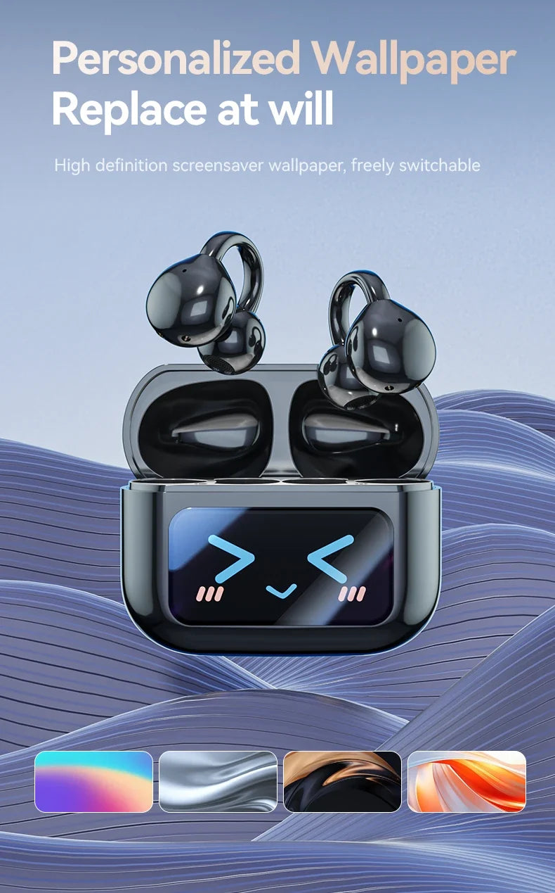 Cordless Translator Earbuds Touch Screen Case 144 Languages