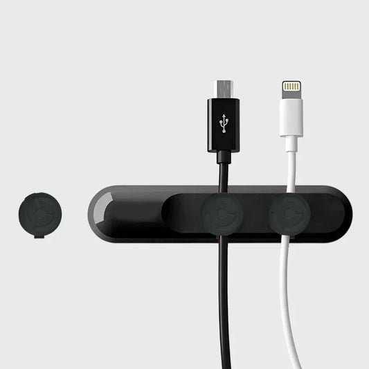 Cable USB Organizer Silicone Cord Clip Desktop Holder