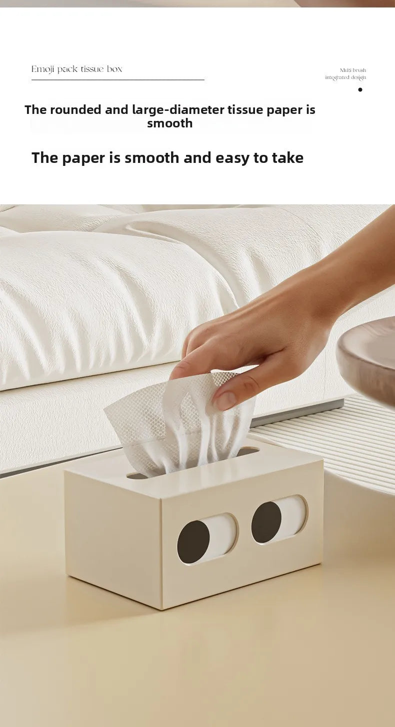 Contemporary Paper Storage Box For Table Decor, Summer 2026 Gift Idea – Tissue Box Red Organizer