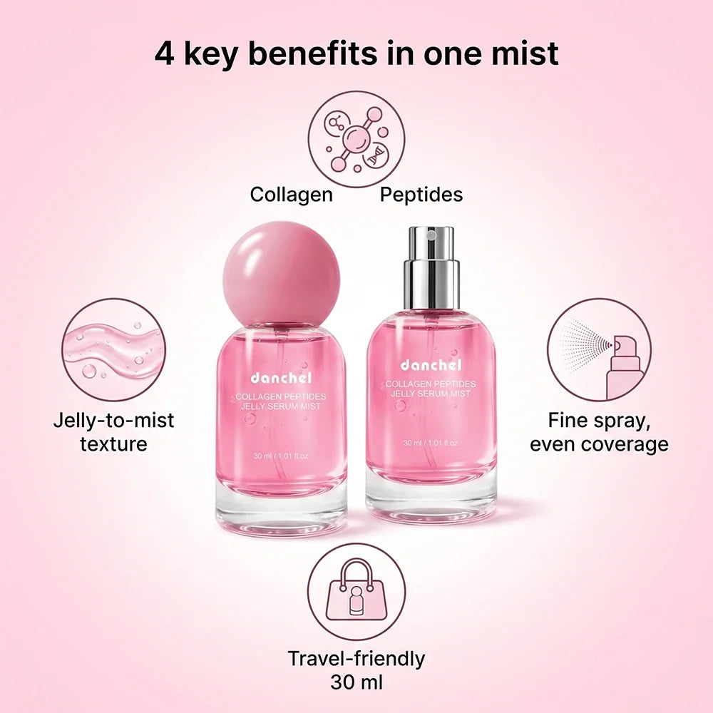 Deep Hydration Moisturizing Skin Maintenance Spray 2026 – Collagen Peptides 2-in-1 Jelly Serum & Face Mist