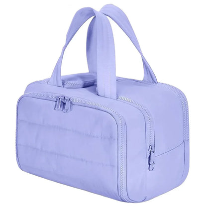 large capacity wash bag, bathroom toiletries partition organizer – Water-Resistant women's travel cosmetic bag