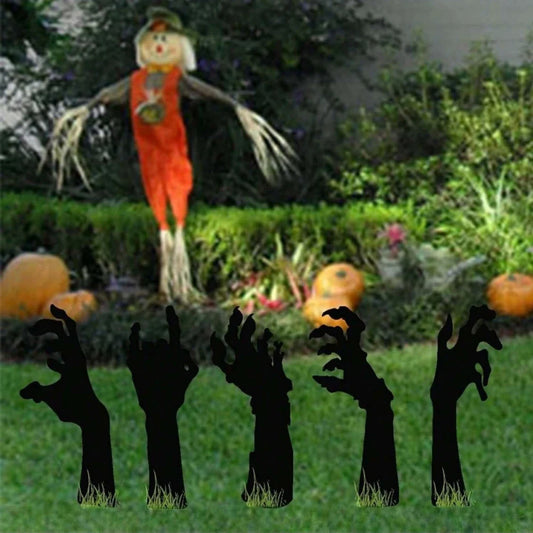 Halloween2025 Edition Skeleton Hands Ground Stakes Decor Fall