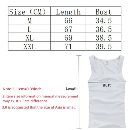 slash neck, casual fit, solid, summer knit vest – Breathable men's cotton tank top