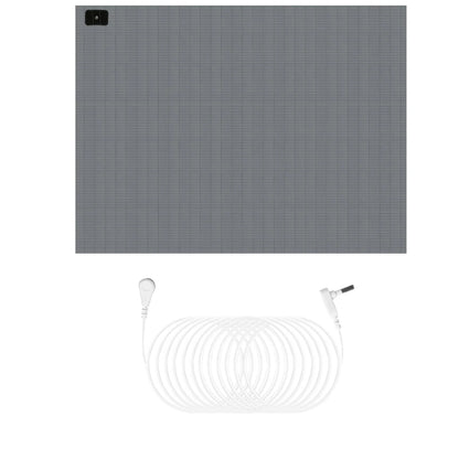 Grounding Earthing Bed Sheet 95 Cotton 5 Silver Fiber