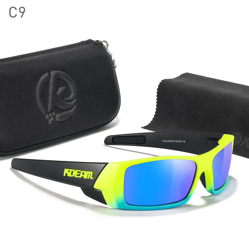 Sunglasses Photochromic All-Black Frame Fishing Sunglasses Summer 2026 Night Driving Comfort Case Included