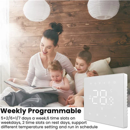Thermostat Smart WiFi Autumn 2025 Heating And Boilers Voice Assistant Compatible Touchscreen Energy Saving