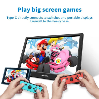 Travel-Friendly Monitor 11.6 Inch HDMI Gaming Second Screen