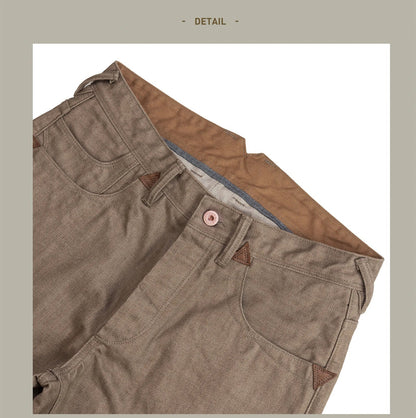 Sturdy Relaxed Men's Straight Jeans - Loose Selvedge Casual