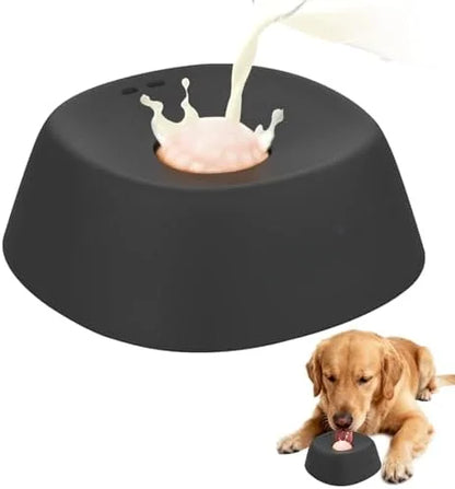 Anti-Slip Lick Mat 3/4 Cup Liquid Treat Holder for Dogs 2026 – Anti-Choking Slow Feeder Dog Bowl
