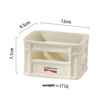 Ceramic Snack Bowl Eco-Friendly Tableware Fall 2026 Household Decor Trend Multiuse Snack Dish