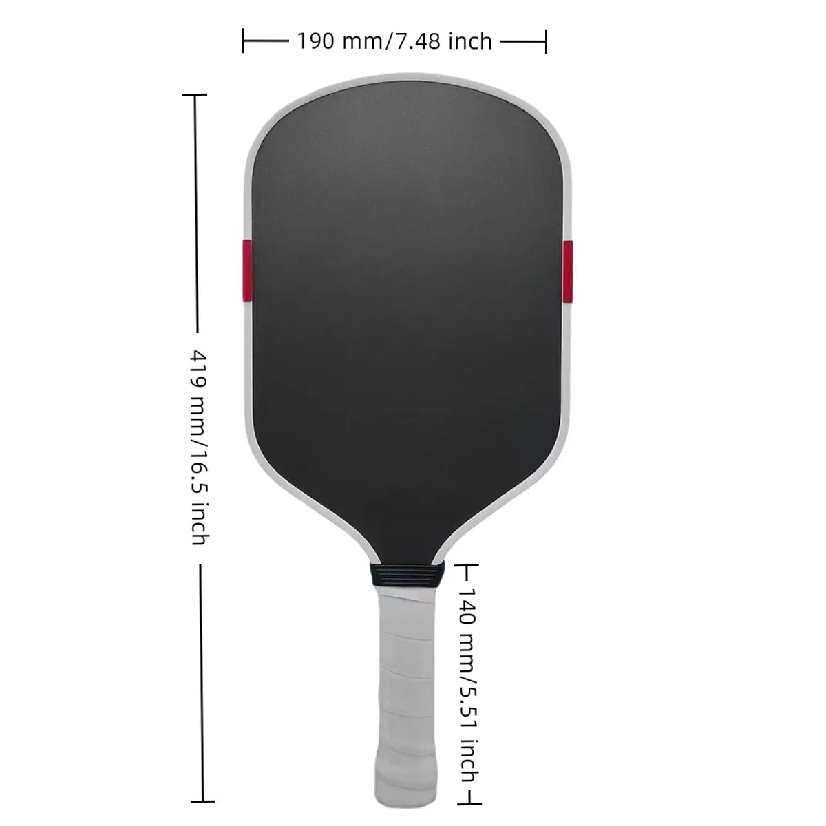Light Performance 2026 – T700 Carbon Fiber Pickleball Paddle Hot-Pressed EVA Core